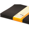Блокнот MOLESKINE Cahier Journal XLarge, линейка, чёрный (3 шт.) QP321